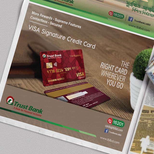 TBL Credit Card Ad